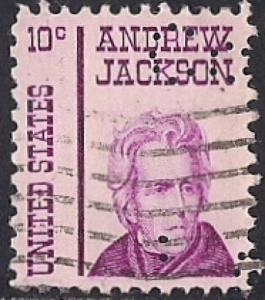 1286 10 cent Andrew Jackson VF used