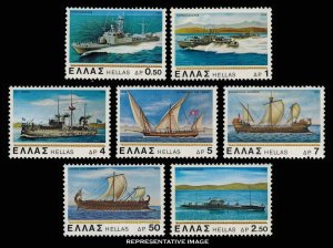 Greece Scott 1273-1279 Mint never hinged.