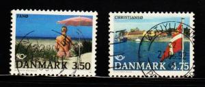 Denmark -  #939 - 940 Danish Islands set/2 - Used