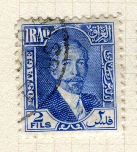 IRAQ; 1932 early Faisal new currency issue fine used Shade of 2f. value