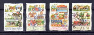 Australia 1019-1022 used