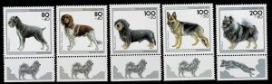 #B779-783 MNH for Youth: Dogs