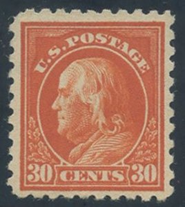 US Scott #439 Mint, FVF, Hinged, APS