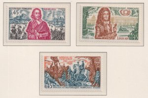 France   #1290   MNH  1970   du Plessis , Louis XIV , battle of Fontenoy