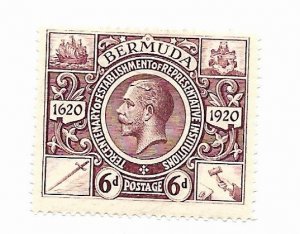 Bermuda 1921 - M - Scott #78 *