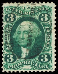 U.S. REV. FIRST ISSUE R18c  Used (ID # 117178)