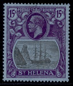 ST. HELENA GV SG113, 15s grey & purple/blue, LH MINT. Cat £1100. BPA CERT