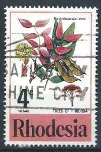 Rhodesia 1976 - 4c Msasa Tree - SG533 used