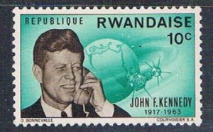Rwanda 130 Unused John F Kennedy 1965 (R0533)