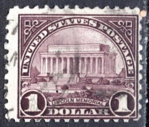 U.S.A.; 1923; Sc. # 571;  Used Perf. 11 Single Stamp