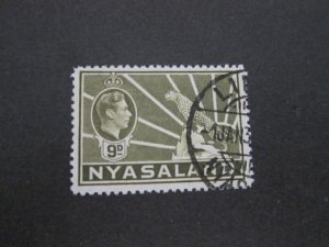 Nyasaland 1938 Sc 61 FU