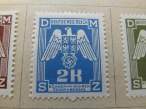 Bohemia and Moravia 1943 2k fine mh* stamp A11P9F45-