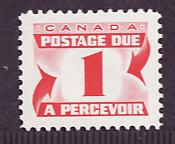 Canada #J28i Third Issue Postage Due MNH single