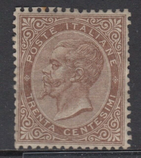 Italy Regno - Sassone n. 19L cv 3600$ - SUPER CENTERED - MH* De La Rue