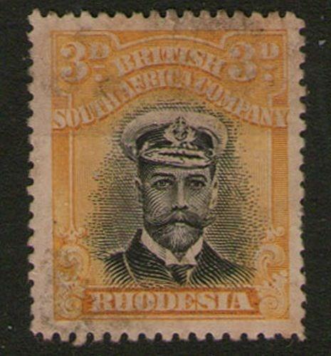 Rhodesia 1913 KGV SG 210 MH 