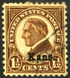 U.S. #659 USED