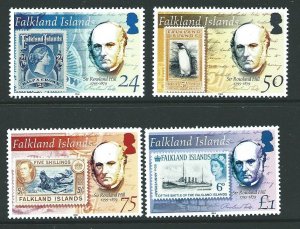FALKLAND ISLANDS SG989/92 2004 SIR ROWLAND HILL MNH