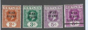 Ceylon mint hinged sc MR1-MR4