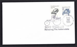USA Motorcycle Electric Auto 2v FDC 1981 SC#1899+1906 SG#1870+77