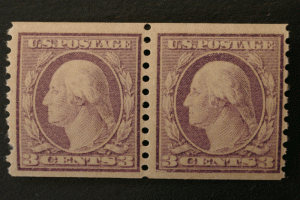 United States #493 Washington Coil Pair MNH