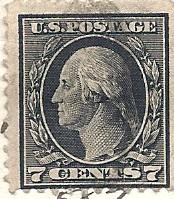 US#507 $0.07 Washington (U) CV $1.25