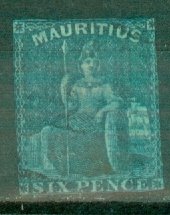 JG: Mauritius 18 used CV $57.50