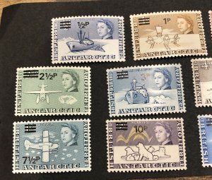 1971 British Antarctic Territory Scott # 25-38 SG 24-27 MNH Mint Unmounted