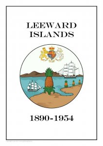 Leeward Islands 1890-1954 PDF (DIGITAL)  STAMP ALBUM PAGES