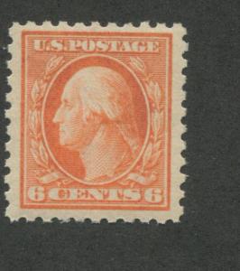 1914 US Stamp #429 6c Mint Never Hinged Very Fine Original Gum