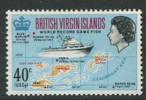 Virgin Is.- Scott 189 - Game Fishing -1968 - MNH - Single 40c Stamp