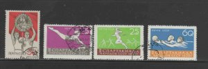 RUSSIA #2224-2227  1959 2ND NATIONAL SPARTICIST GAMES    MINT  VF NH  O.G   CTO