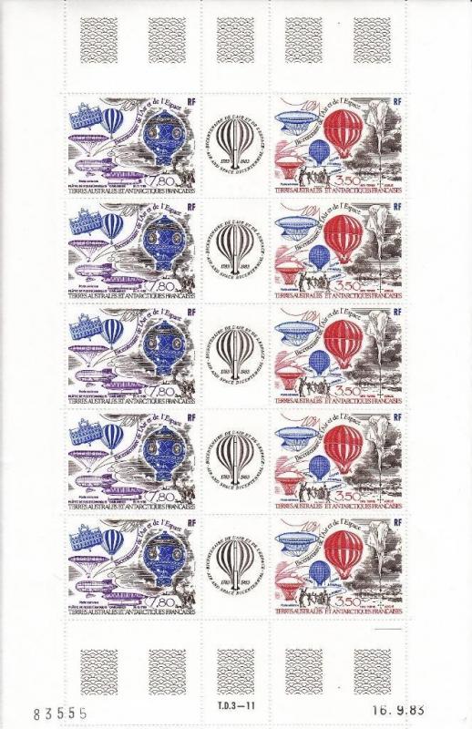 Stamps: FSAT, Sc # C-82a, Sheet (S11509)