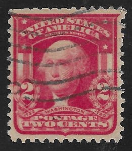 US #319F 2c George Washington