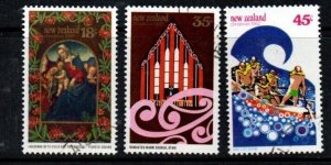 NEW ZEALAND SG1274/6 1982 CHRISTMAS USED