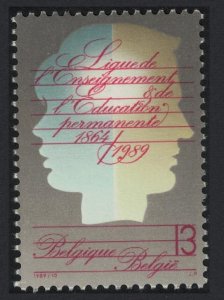 Belgium 125th Anniversary of League of Teaching and Permanent Education 1989