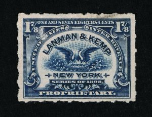 GENUINE SCOTT #RS289r PRIVATE DIE MEDICINE LANMAN & KEMP ROULETTE 5½ - #15169