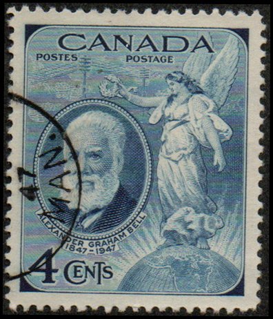 Canada 274 - Used - 4c Alexander G. Bell (1947)