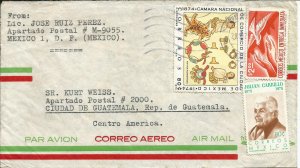 J) 1975 MEXICO, IMMEDIATE DELIVERY, HANDS WITH LOVE, JULIAN CARRILLO, NATIONAL C