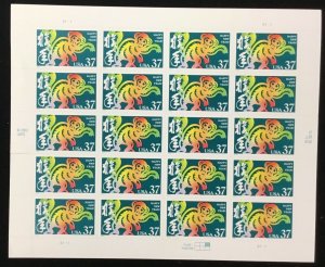 3832    Monkey Chinese Lunar New Year    MNH  37 cent    S/A Pane of 20.    2004