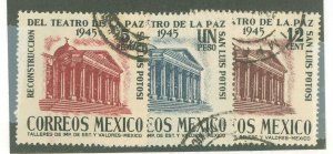 Mexico #801-803 Used Single (Complete Set)