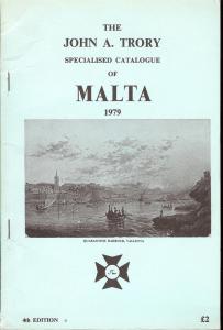 The John A. Trory Specialised Catalogue of Malta, 1979, 4...