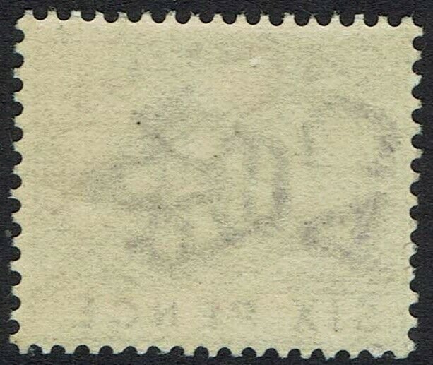 WESTERN AUSTRALIA 1885 SWAN 6D WMK CROWN CA 