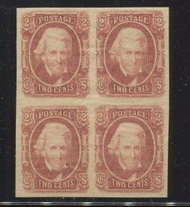 Confederate States 8 Mint Block of 4 Stamps BX4701