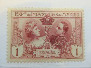 Spanien Espagne Spain 1907 1p Madrid Industrial Exposition fine MH* A5P3F280