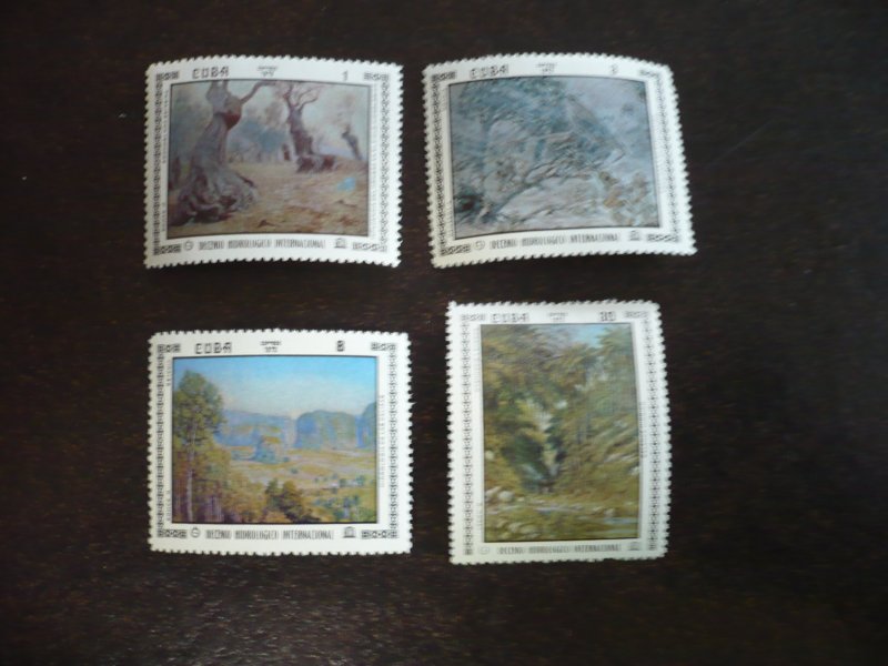 Stamps - Cuba - Scott# 1723-1726 - Mint Hinged Set of 4 Stamps