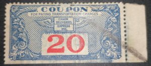 USA private express revenue - Transportation Coupon 20 - Unlisted