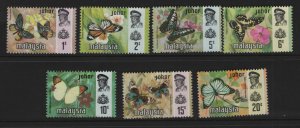 MALAYSIA,  JOHOR      176-182   MNH SET