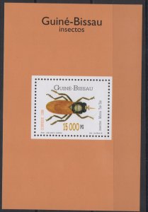 Guinea-Bissau 1996 Insects Souvenir sheet S/S Mi. Bl. 298 MNH ** Scarce !