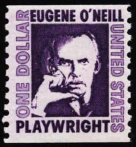 US 1305C MNH VF $1 Eugene O' Neal  Coil Single