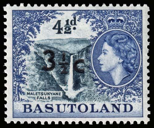 Basutoland - Scott 65 - Mint-Never-Hinged